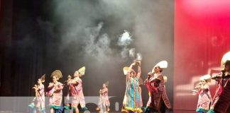 Ballet folclórico Macehuatl desborda la sala mayor del Teatro Nacional Rubén Darío