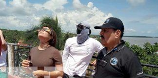 Foto: Bluefields, punto céntrico donde se observó el eclipse solar anular en más del 90% / TN8