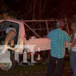 Foto: Tres personas lesionadas en fuerte accidente en carretera Juigalpa hacia El Rama / TN8