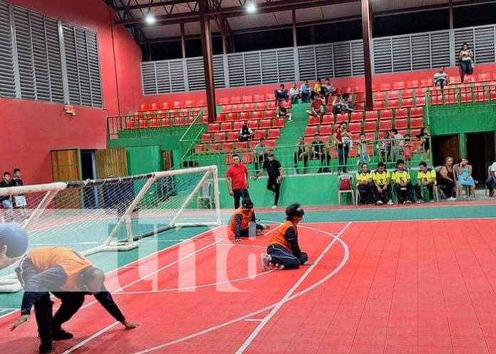 Foto: Realizan torneo de GoalBall en la Isla de Ometepe / TN8