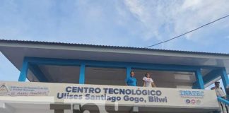 Inauguración del Centro Tecnológico Ulises Gogo en Bilwi