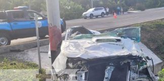 Foto: Accidente de transito dejo varias personas lesionadas en San Juan de Oriente/Tn8