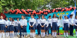 Foto: Homenaje al General Benjamín Zeledón en colegios de Managua / TN8