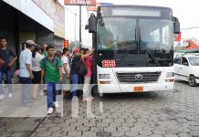 Foto: Nuevos buses en Ciudad Sandino / TN8