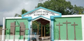 Foto: Limpieza en cementerios de Ometepe / TN8