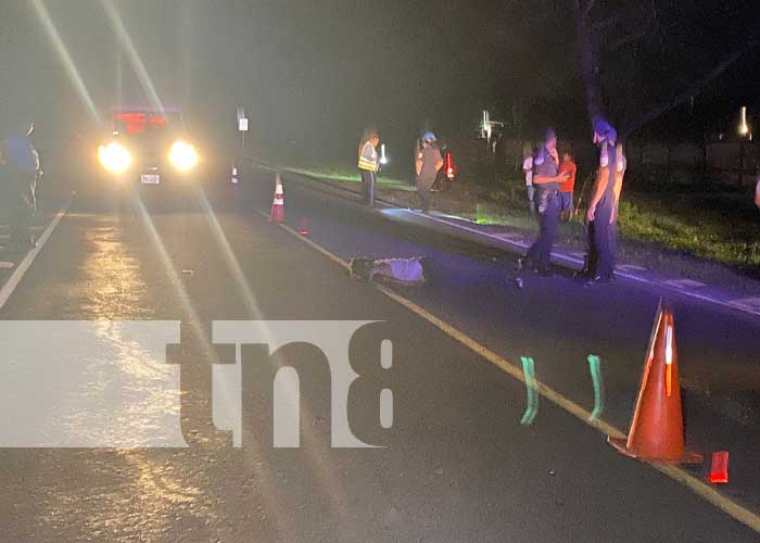 Foto: Accidente de tránsito en Chinandega / TN8