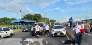 Foto: Pareja muere atropellado en la Carretera Nueva a León / TN8