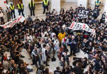 Protesta antisionista deja unos 300 detenidos en EE.UU.