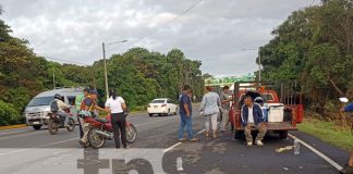 Foto: Equino casi provoca tragedia en Carretera a Masaya / TN8