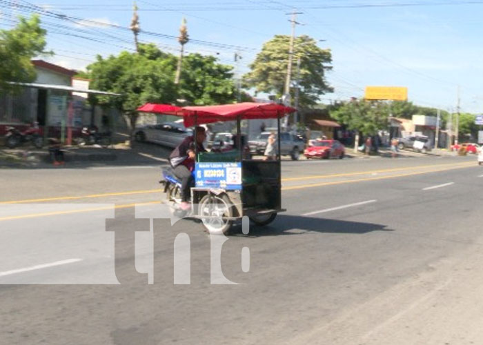 Foto: Imprudencias por todos lados en Managua / TN8