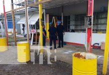 Foto: Inspección de tramos de pólvora en Managua / TN8