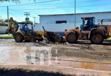 Foto: Mejoran calles en el barrio Santa Ana, Managua / TN8