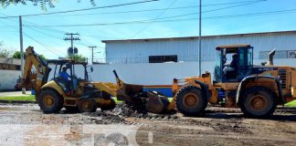 Foto: Mejoran calles en el barrio Santa Ana, Managua / TN8