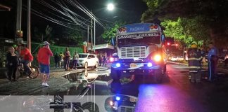 Foto: Ciclista resulta lesionado tras un accidente vial en carretera Masaya a Granada / TN8