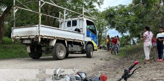 Accidente de tránsito en San Judas deja a dos jóvenes heridos en Nueva Segovia