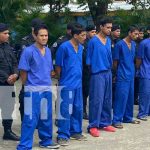 Policía Nacional pone tras las rejas a supuestos delincuentes en Nicaragua