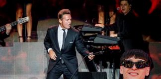 Luis Miguel saluda a Peso Pluma y Nicki Nicole en su Show