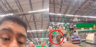 Juzgue usted: Es viral la aparición de un fantasma en supermercado de México