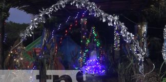 Foto: Llega la Navidad a la Isla de Ometepe, instalan luces navideñas / TN8