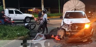 Foto: ¡Accidentes en Managua! Dos incidentes de tránsito dejan víctimas con lesiones/TN8