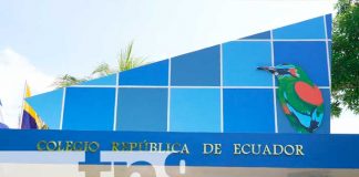 Foto: Inauguran nuevo colegio República de Ecuador en San Rafael del sur/Tn8