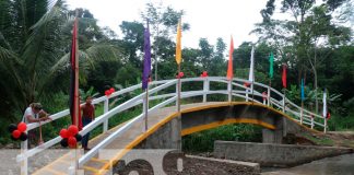 Nuevo puente peatonal en San Pablo, Siuna transforma la vida de sus habitantes