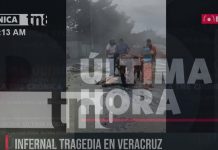 Prendidos en llamas: Mortal accidente en Valle Gothel