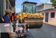 Foto: Avanza proyecto de nuevas calles en Villa Reconciliación, Managua / TN8