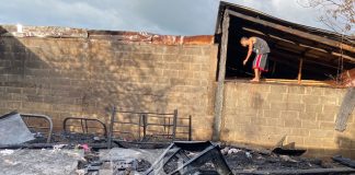 Familia pierde todo en voraz incendio en Chinandega