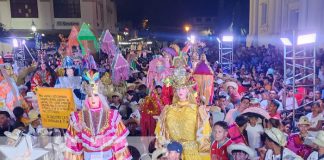 Foto: Multitudinaria participación de las familias en el Concurso de Gigantonas en León / TN8