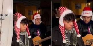 Foto: ¡Viral! jóvenes Bélicos cantan Villancicos /Cortesía