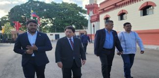 Foto: Delegación nicaragüense rinde homenaje al Comandante Hugo Chávez en Caracas/Cortesía