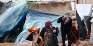 Foto: Gaza bajo lluvias y bombas /cortesía