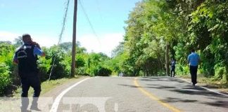 Foto: Policía tras la pista de robo de moto en la Isla de Ometepe / TN8