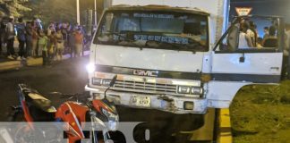 Foto: Peatón resulta lesionado tras accidente en Diriomo / TN8