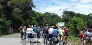 Fallece tras volcarse en su moto en Jinotega