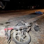 ¡Tragedia en navidad! Motociclista pierde la vida en Chinandega