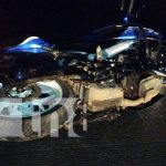 Foto: Motociclista "a toda máquina" pierde el control y sufre un accidente en Río Blanco, Matagalpa/Tn8