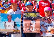 Foto: Tributo al beisbolista Roberto Clemente a 51 años de su paso a la inmortalidad / Cortesía