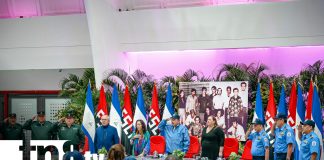 Foto: Presidenta Daniel Ortega, en acto del Ministerio del Interior / TN8