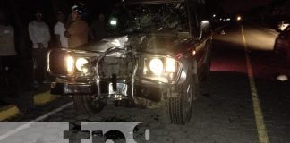 Foto: Motorizado en condición grave tras accidente en Malacatoya / TN8