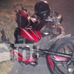 Motociclista lesionado, tras chocar con equino en la Isla de Ometepe