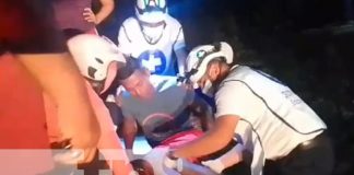 Trágico choque entre motociclista y taxi en Jinotepe, Carazo