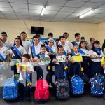 Policía Nacional en Matagalpa brinda apoyo escolar a hijos de miembros de la institución