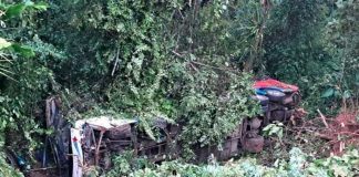 Vuelco de un autobús en Los Chiles, Costa Rica deja decenas de heridos