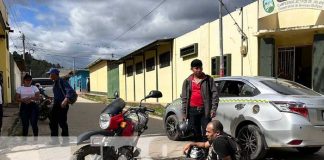 Foto: Motociclista de 47 años resulta con fractura en pierna tras colisión en Jalapa/TN8