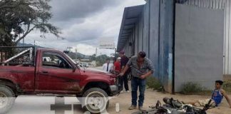 Foto: Muerte laboral y lesionado por accidente de tránsito en Nueva Segovia/TN8