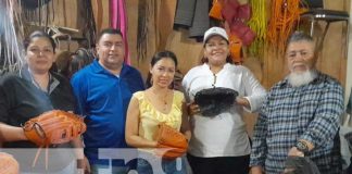 Ministra de Economía Familiar visita emprendimientos en Nandaime