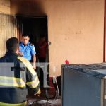 Foto: Incendio deja cuantiosas pérdidas materiales en una vivienda de Masaya / TN8