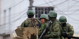 Foto: Ejército de Ecuador firme ante la crisis de seguridad que amenaza al pueblo/Cortesía